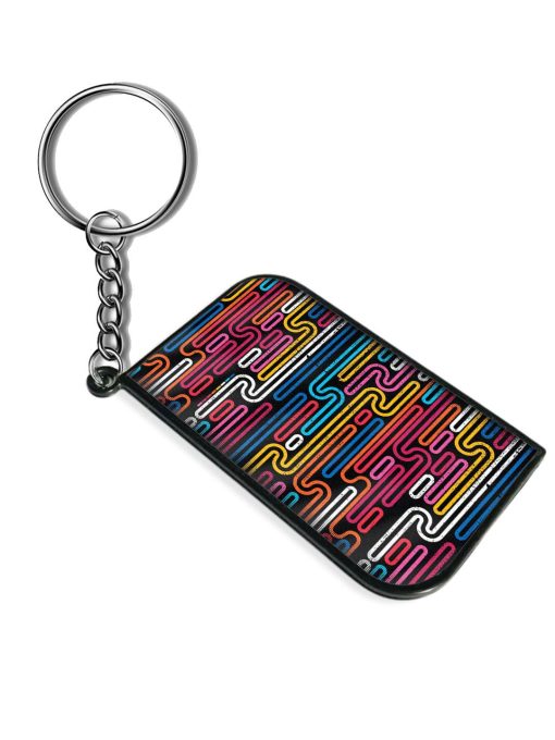 Abstract Grunge Background Keychain Zapvi