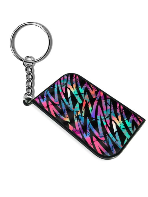 Abstract Seamless Grunge Keychain Zapvi