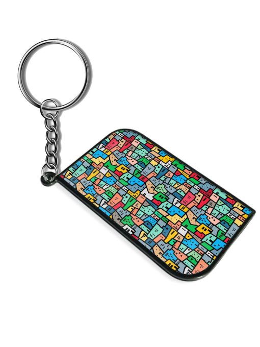 Brazilian Favela Bright Keychain Zapvi