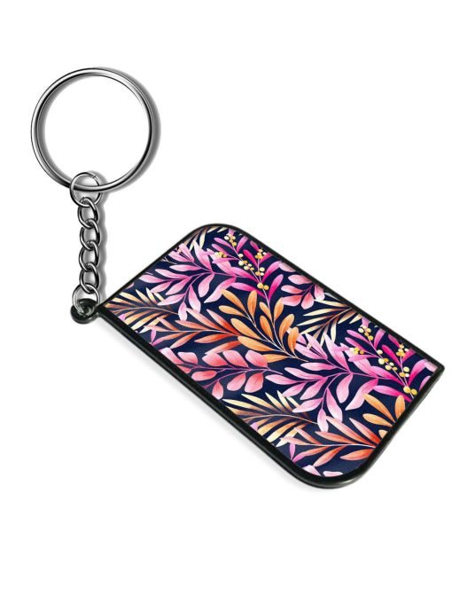 Seamless Colorful Floral Keychain Zapvi