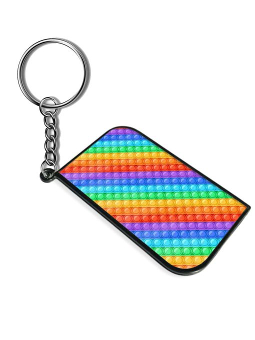 Cartoon Rainbow Pop Keychain Zapvi