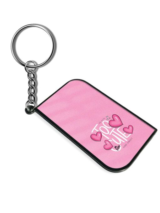 Cute Slogan Text Keychain Zapvi