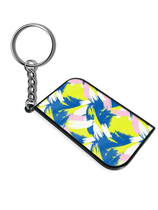 Abstract Hand Drawn Keychain Zapvi