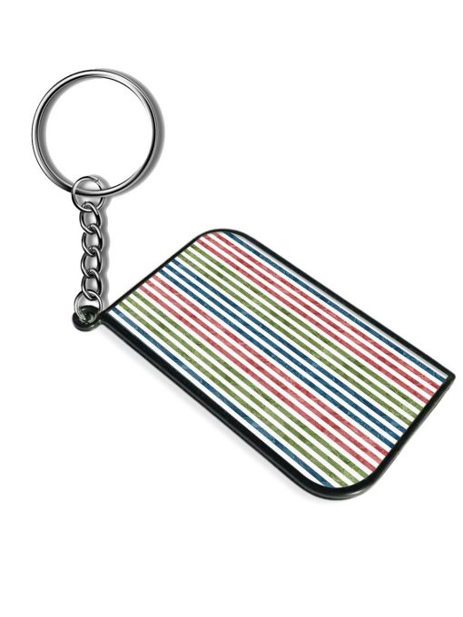 Abstract Hand Painting Keychain Zapvi