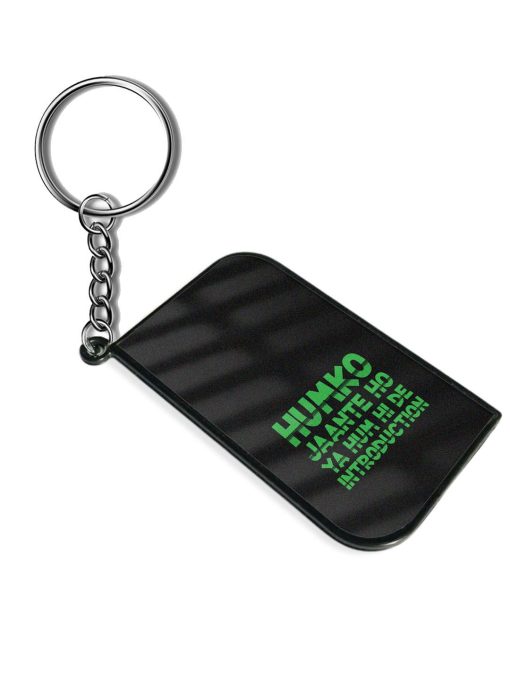 Humorous Hindi Quote Keychain Zapvi