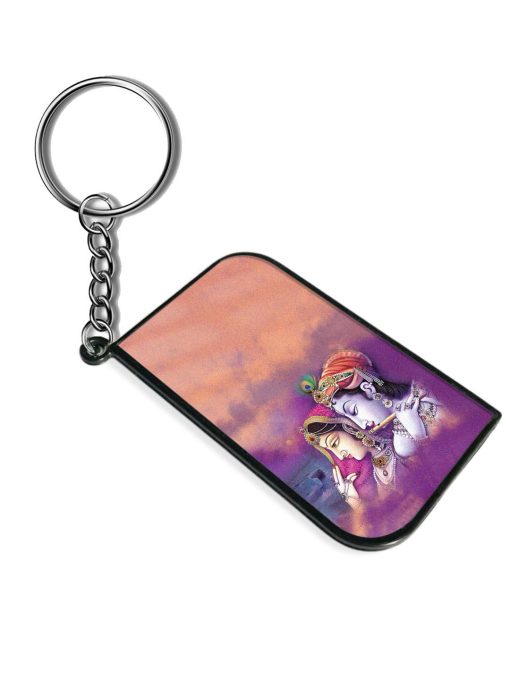 Radha Krishna Poster Keychain Zapvi