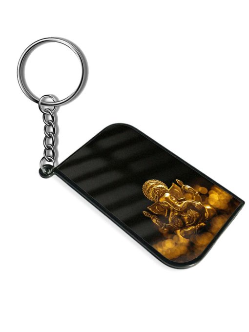 Lord Ganesha Indian Festival Keychain Zapvi