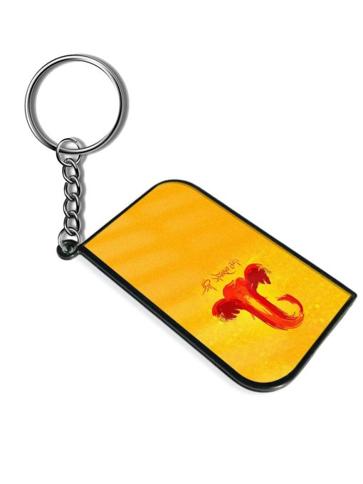 Illustration Lord Ganesha Keychain Zapvi