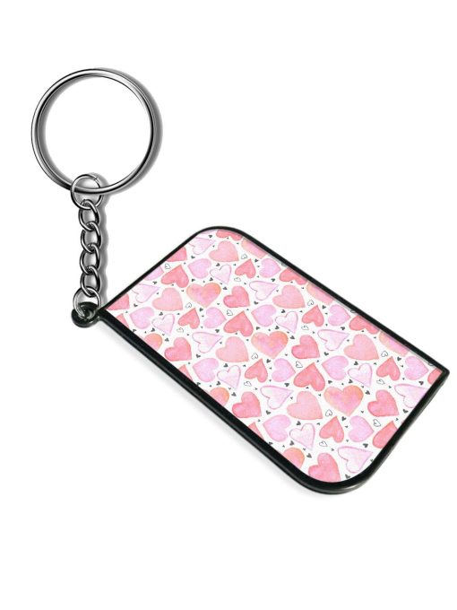 Seamless Pattern Watercolor Keychain Zapvi