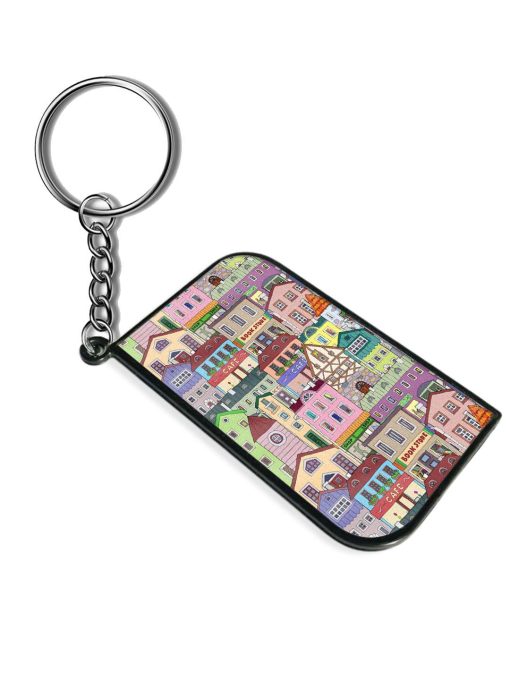 Hand Drawn Pattern Old Keychain Zapvi