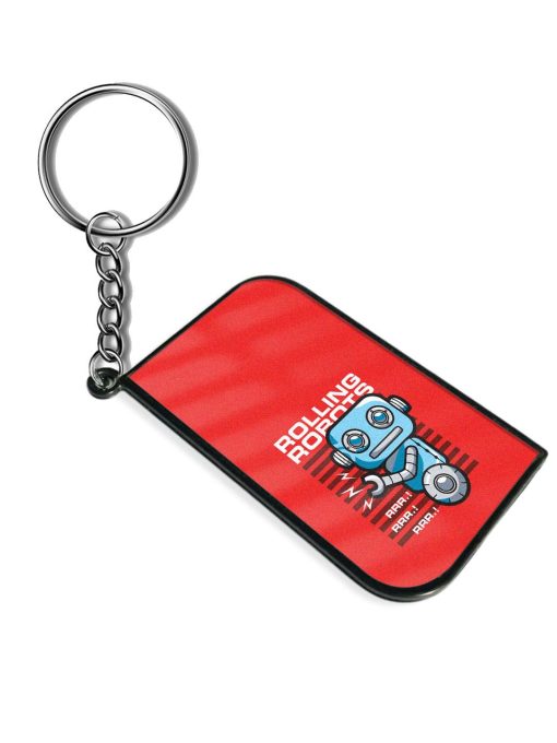 Robot Image Vector Keychain Zapvi