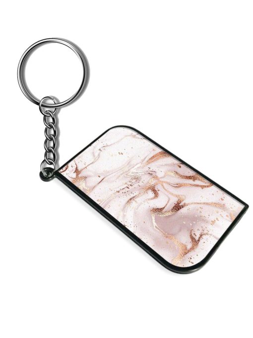 Liquid Abstract Marble Keychain Zapvi