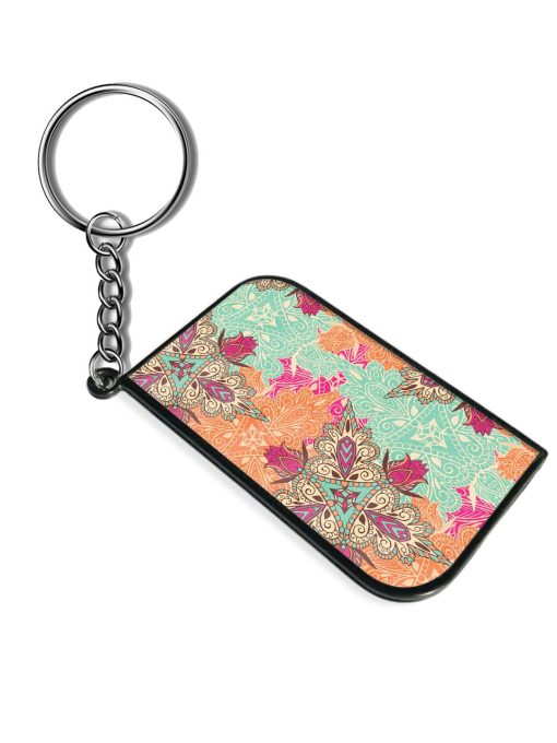 Mandala Vector Pattern Keychain Zapvi