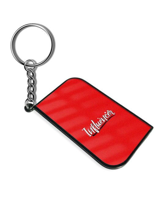 Influencer Lettering Trendy Keychain Zapvi