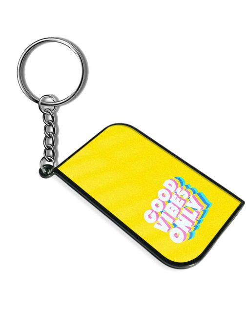 Good Vibes Only Keychain Zapvi