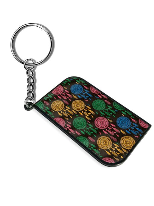 Color Seamless Pattern Keychain Zapvi