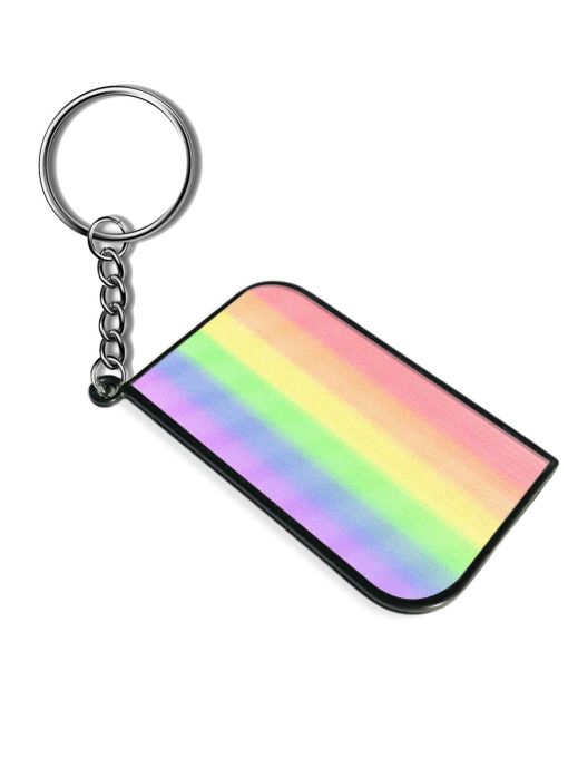 Rainbow Pastel Color Keychain Zapvi