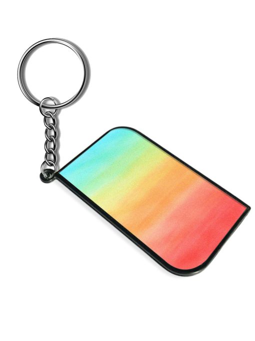 Background Sky Watercolor Keychain Zapvi