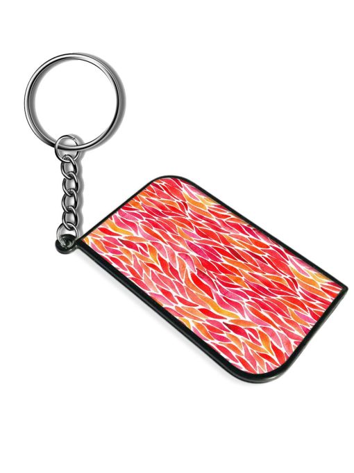 Watercolor Abstract Colorful Keychain Zapvi