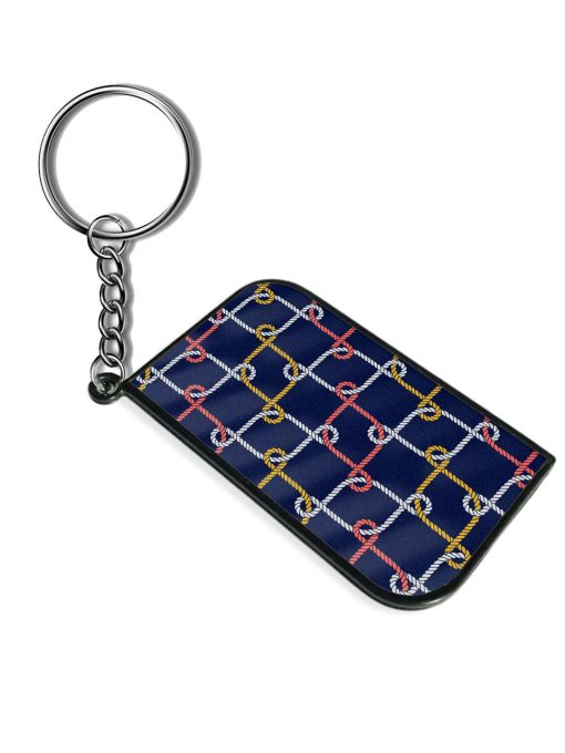 Seamless Nautical Rope Keychain Zapvi