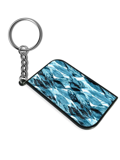 Leaves Pattern Jungle Keychain Zapvi