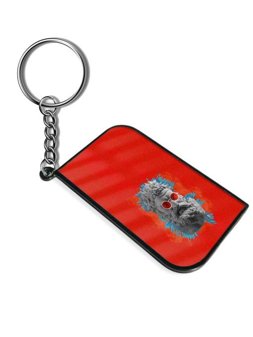 Contemporary Art Concept Keychain Zapvi