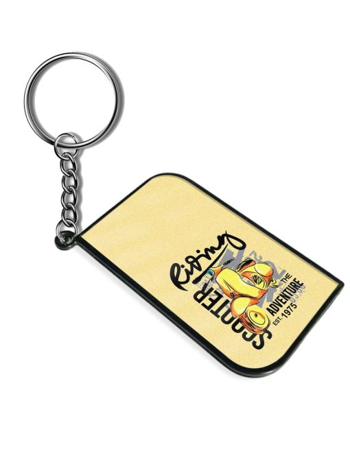 Adventure Riding Scooter Keychain Zapvi