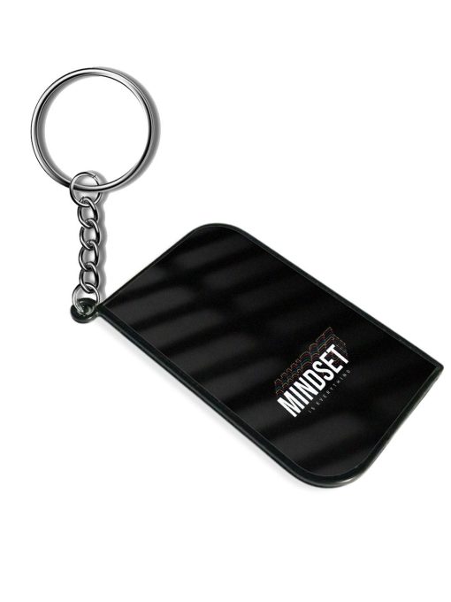 Mindset Everything Slogan Keychain Zapvi