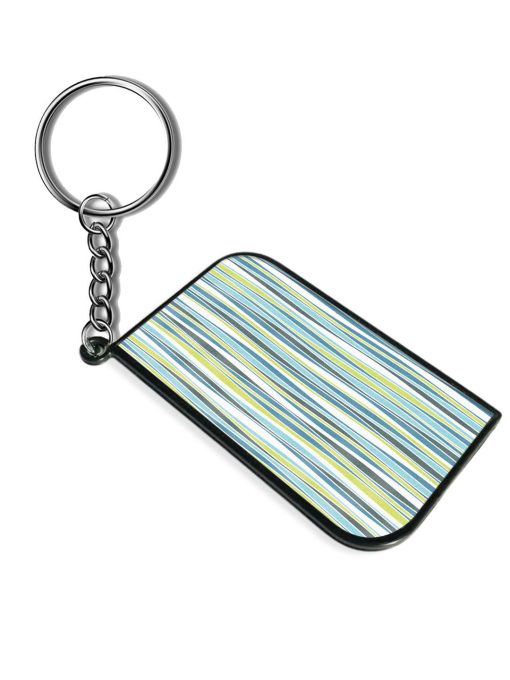 Seamless Ripple Pattern Keychain Zapvi