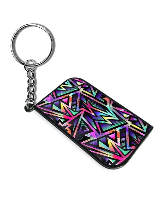 Abstract Seamless Grunge Keychain Zapvi