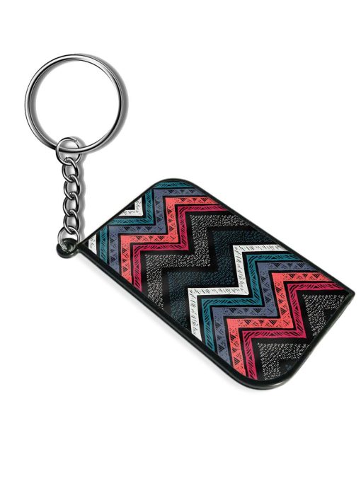 Handmade Stripes Bright Keychain Zapvi