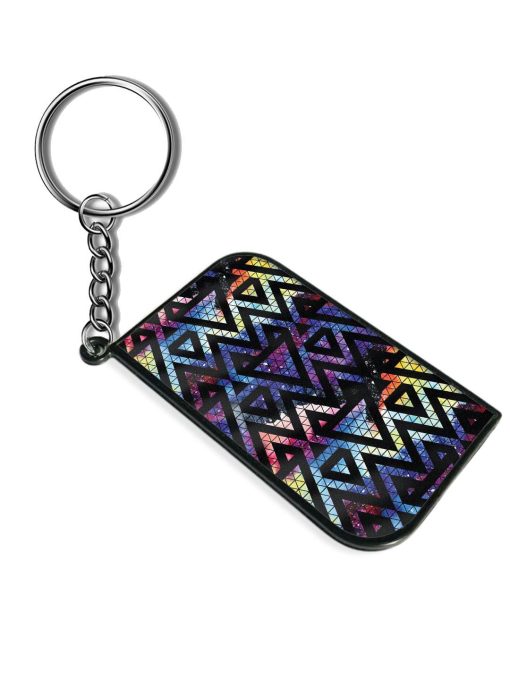 Galaxy Seamless Pattern Keychain Zapvi