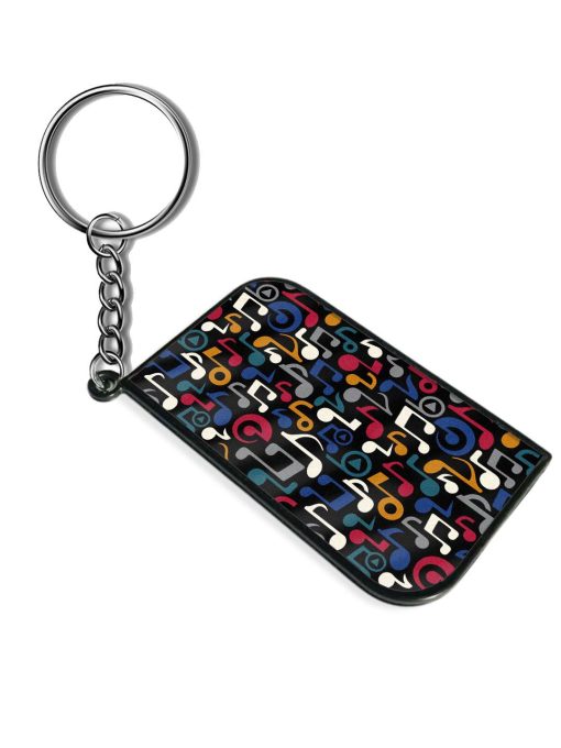 Colored Notes Icons Keychain Zapvi