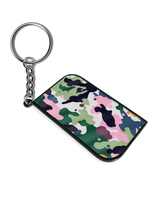 Seamless Funky Camouflage Keychain Zapvi