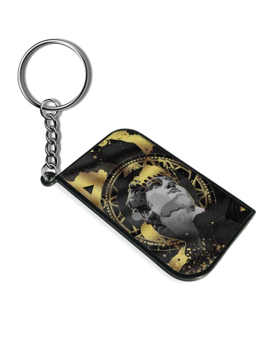 Roman Face Keychain Zapvi