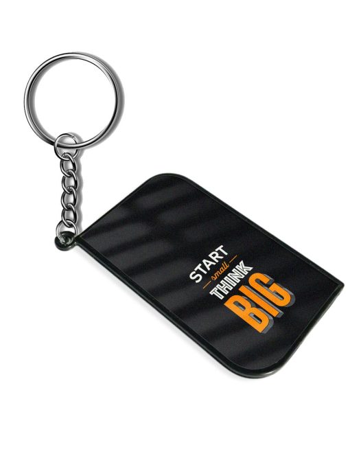 Start Small Thing Keychain Zapvi