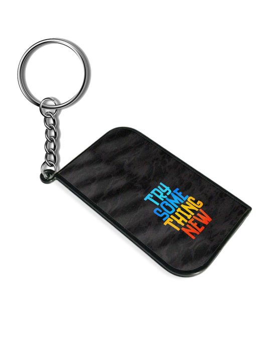 Try Something New Keychain Zapvi