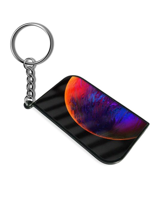 Abstract Jupiter Art Keychain Zapvi