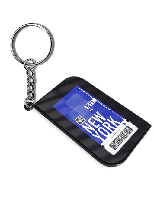 Nyc Ticket Keychain Zapvi