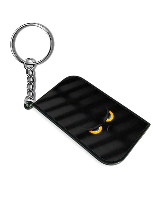 Scary Yellow Eye Keychain Zapvi