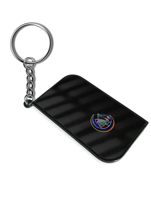 Neon Mountain Symbol Keychain Zapvi