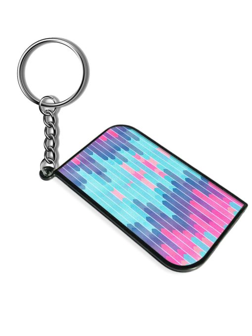 Abstract Lines Vector Keychain Zapvi