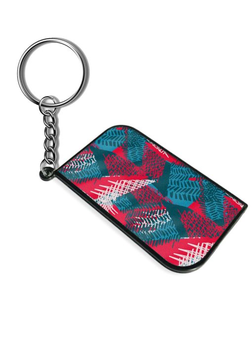 Abstract Seamless Pattern Keychain Zapvi