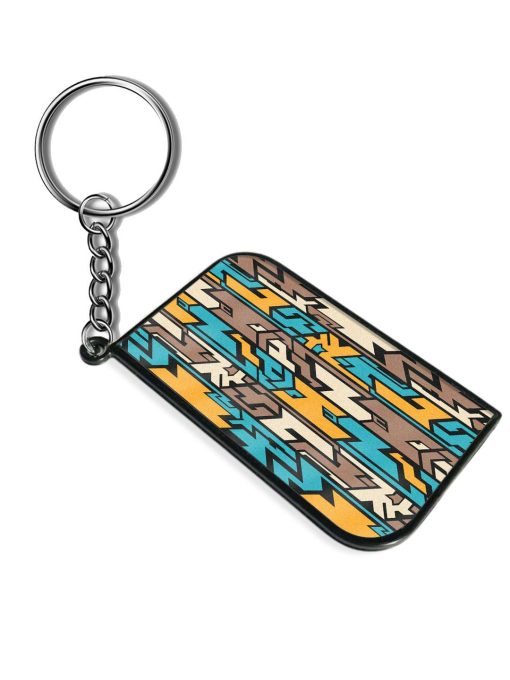 Alien Seamless Pattern Keychain Zapvi