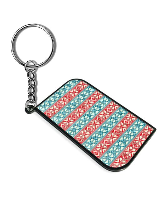 Ancient Seamless Pattern Keychain Zapvi