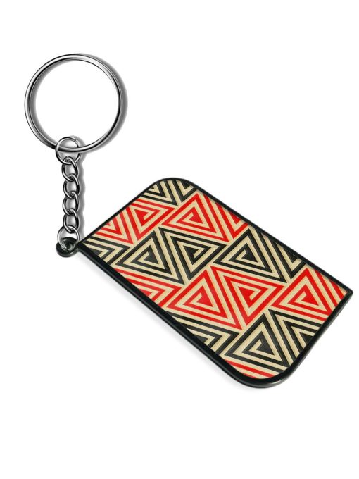 Ancient Triangle Spiral Keychain Zapvi