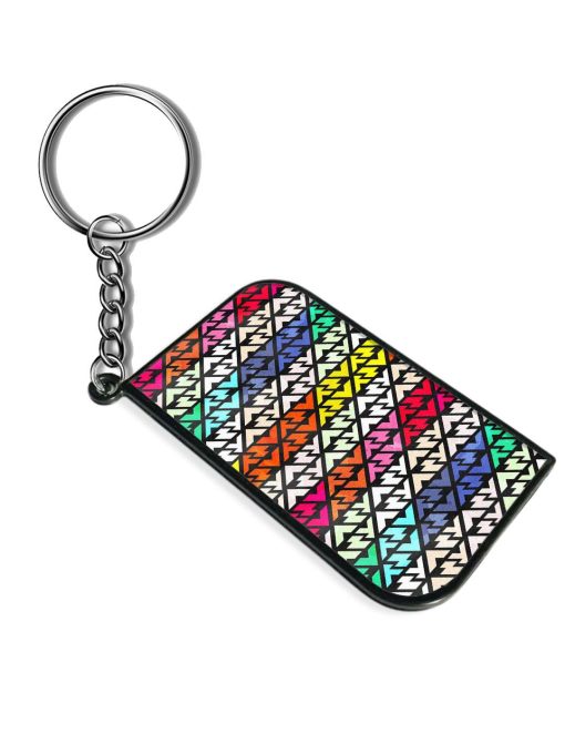 Bright Stripes Seamless Keychain Zapvi