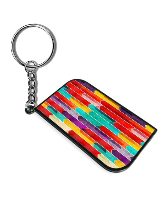 Graffiti Geometric Seamless Keychain Zapvi