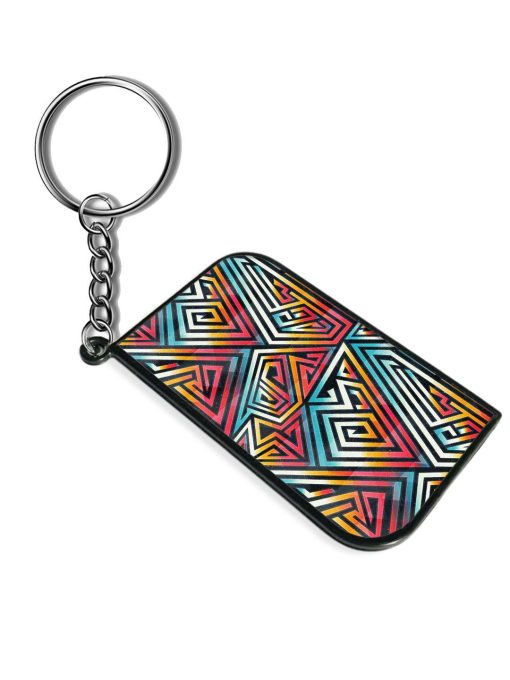 Graffiti Seamless Pattern Keychain Zapvi