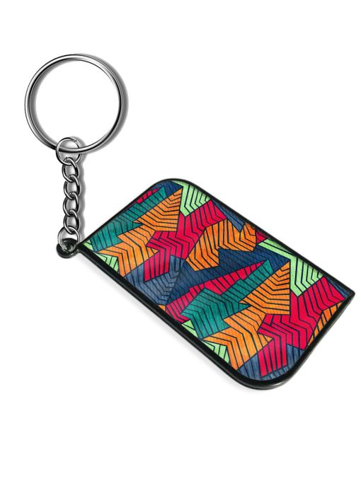 Grunge Mosaic Seamless Keychain Zapvi